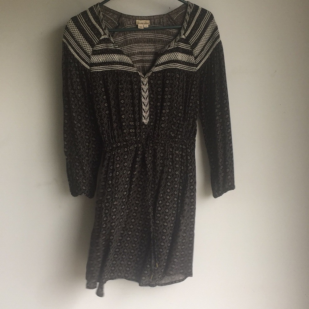 Holding horses dress